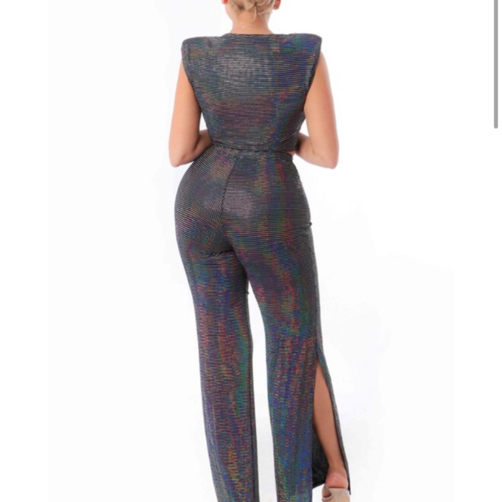 2PCS Sequin pad shoulder set